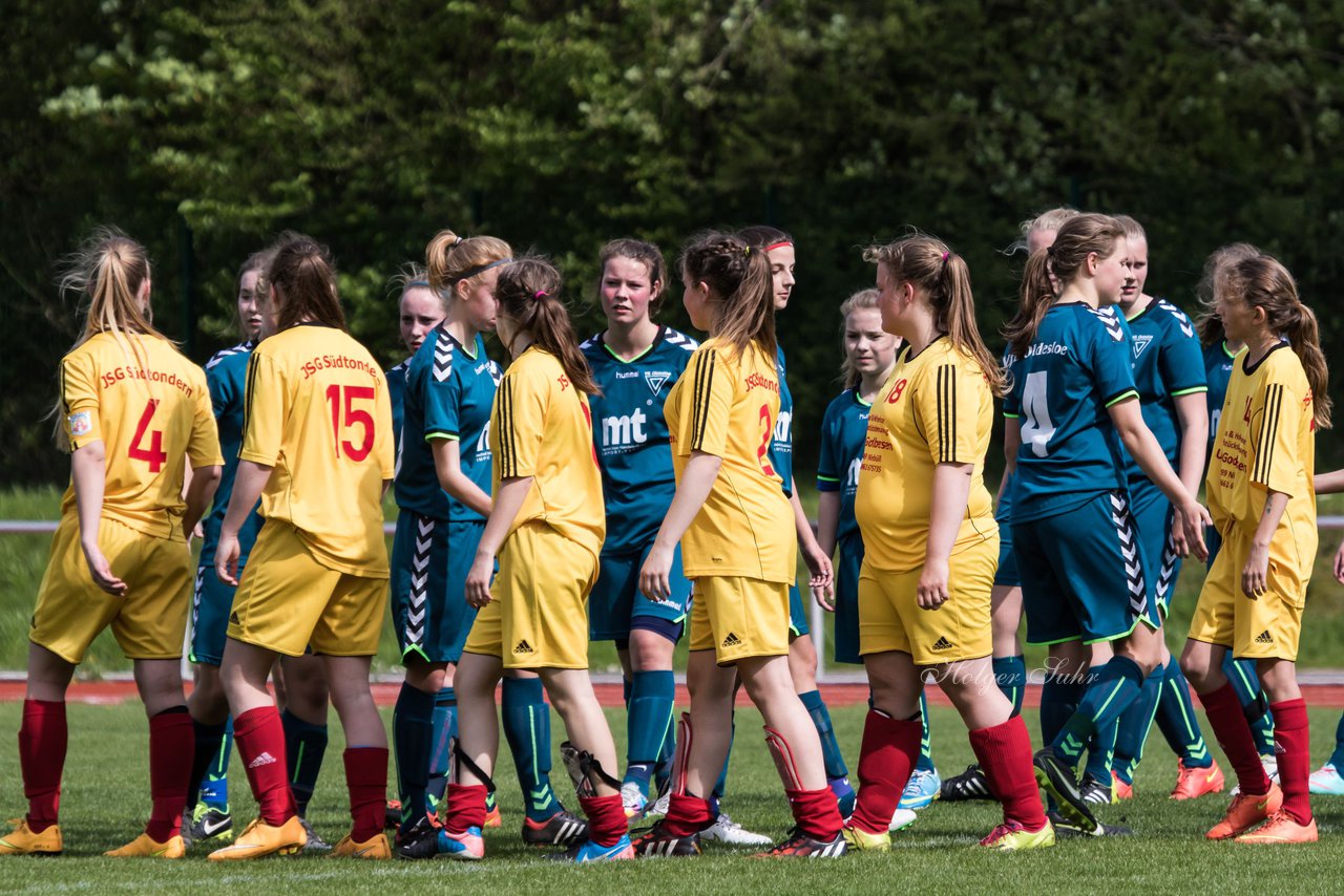 Bild 419 - B-Juniorinnen VfL Oldesloe - JSG Sdtondern : Ergebnis: 2:0